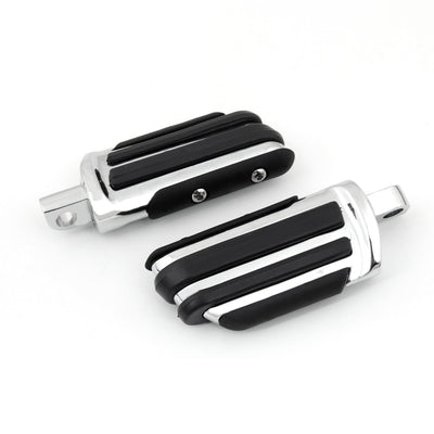 Skidproof Foot Pegs Footrests For Harley Dyna Street Electra Glide Touring CHR