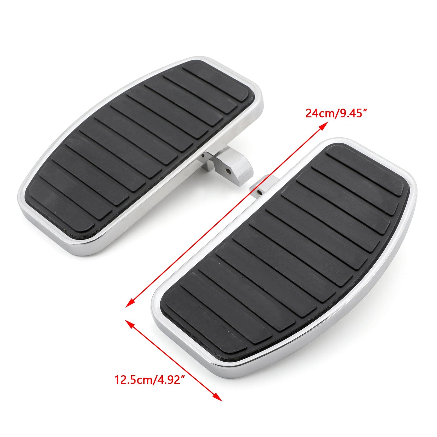 Front Floorboard Footboard Fits Honda VTX 1800 1300 Yamaha V-STAR XVS400 XV250