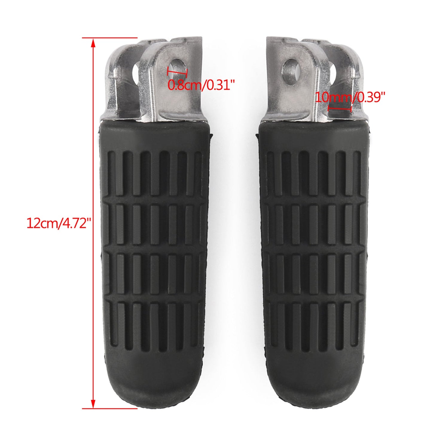 Footrest Foot Pegs Front For Honda VT250 MC20 CB 400 500 600F 750F 1000F CBR
