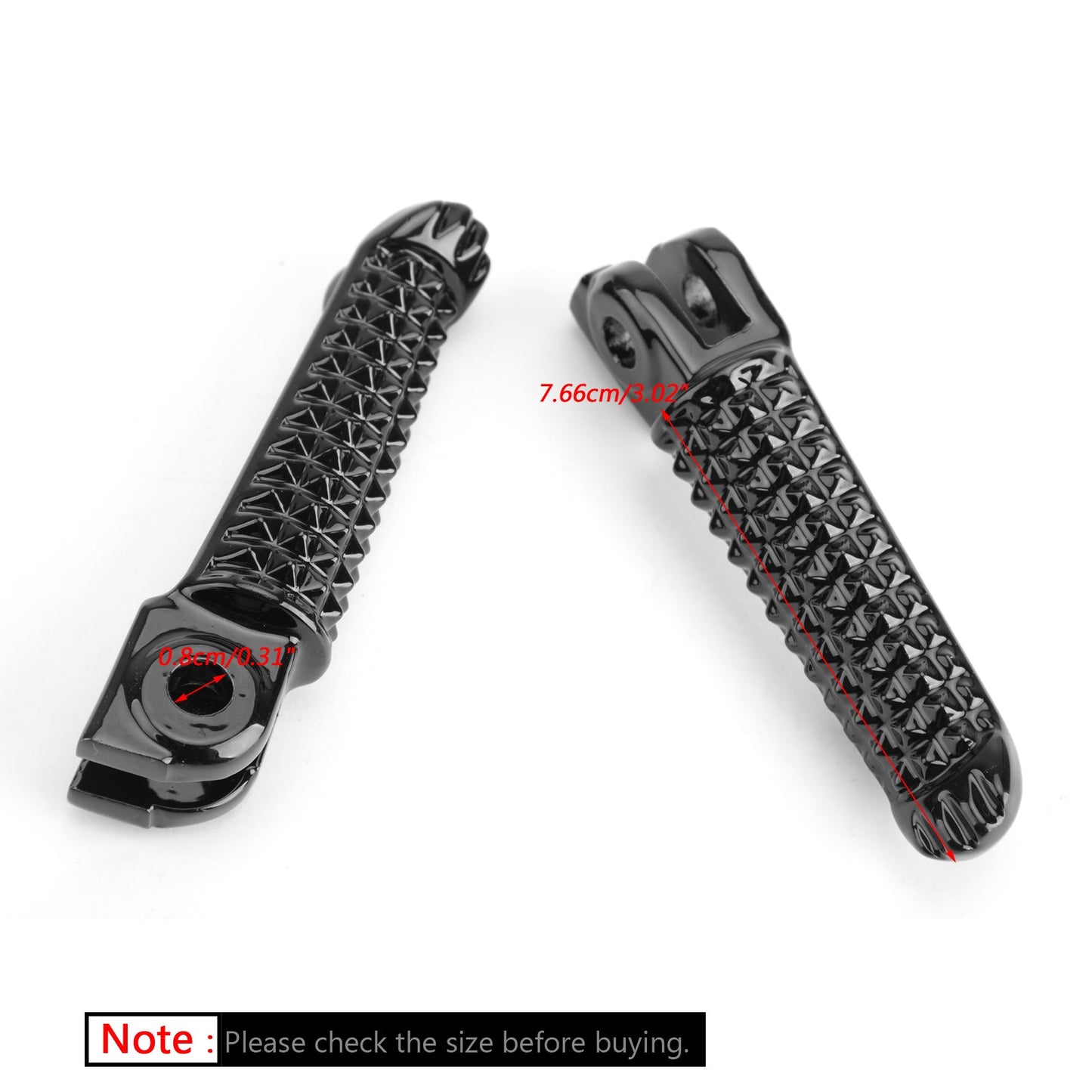 Front Foot Peg Footrest For Yamaha YZF R1 1998-2014 R6 1999-2014 R6S 2003-2008