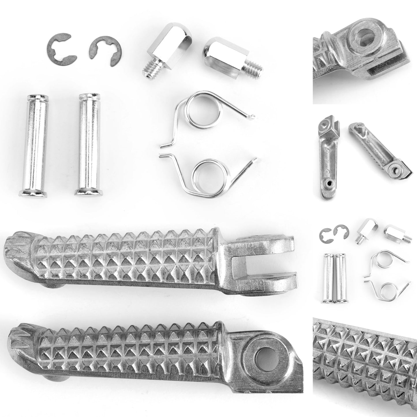Front Foot Peg Footrest For Yamaha YZF R1 1998-2014 R6 1999-2014 R6S 2003-2008
