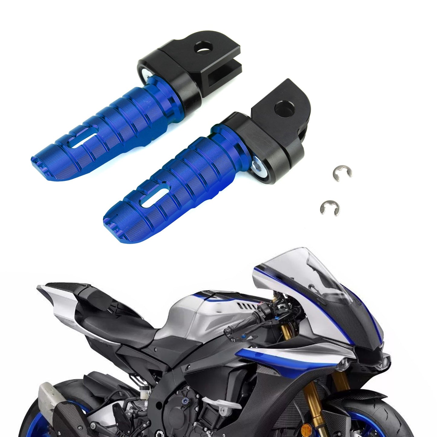 Front Footrests Foot Peg for YAMAHA FZ-07 FZ-09 FJ-09 FZ-10 XSR 700 900 FZ8