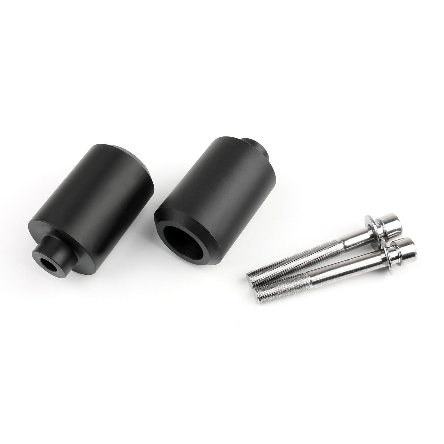 2004-2008 Yamaha Fz6 600 Aluminum Frame Crash Sliders Protection Black