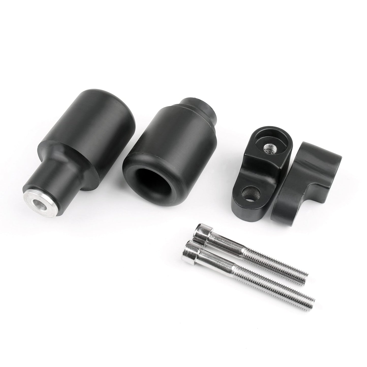 2007-2008 Honda CBR 600 RR Frame Sliders Crash Protector No Cut Black Generic
