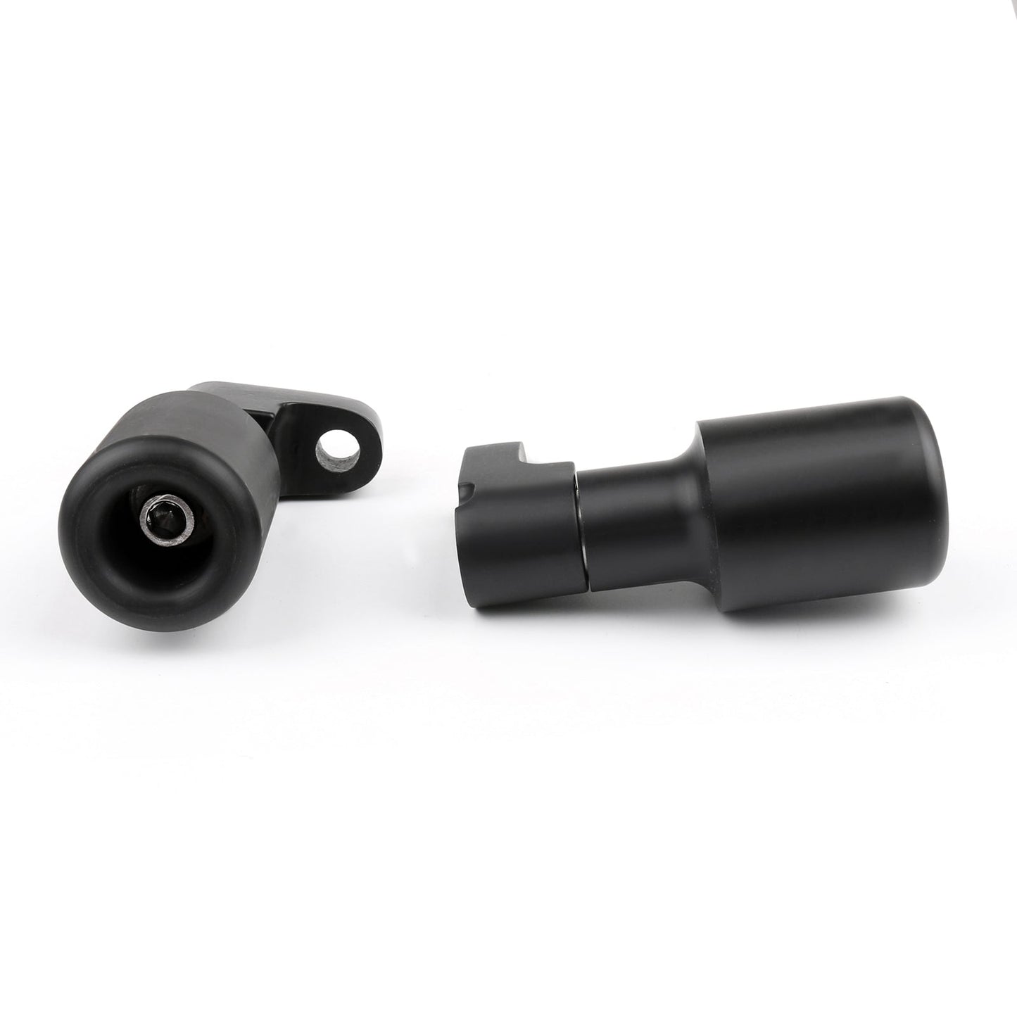 2007-2008 Honda CBR 600 RR Frame Sliders Crash Protector No Cut Black Generic