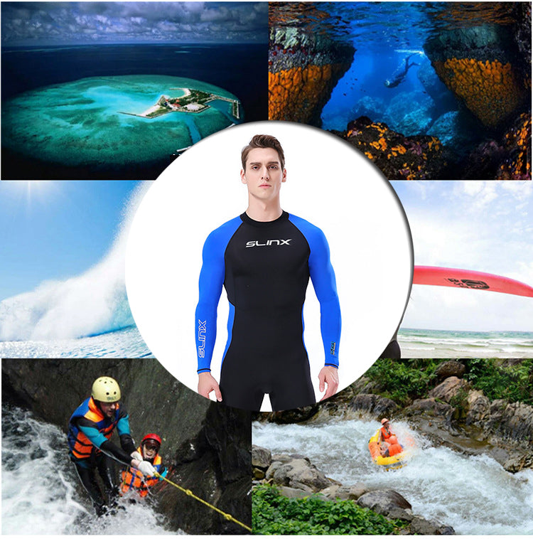 Ultra-thin WetSuit Full Body Super stretch Diving Suit Swim Surf Snorkeling