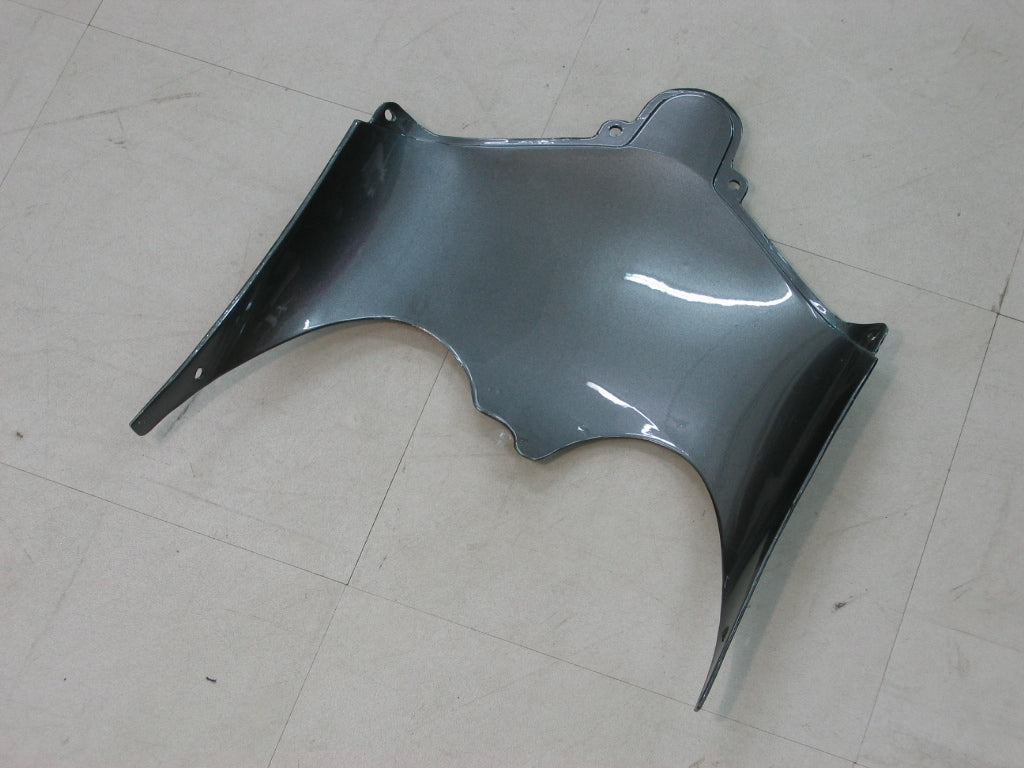 2000-2002 Suzuki GSXR 1000 Silver & Black Racing Amotopart Fairings