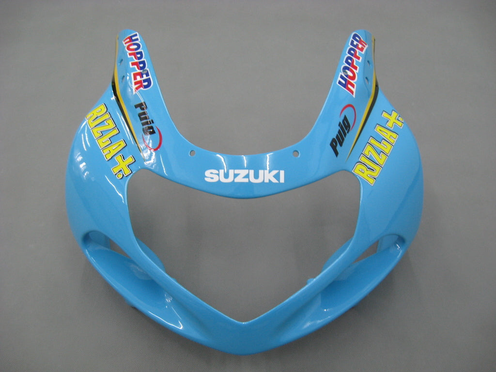 2000-2002 Suzuki GSXR 1000 Blue Black Rizla Racing Amotopart Fairings