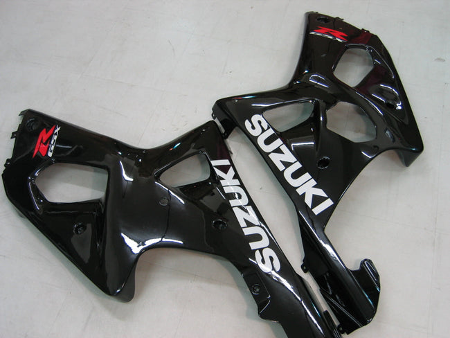 2000-2002 Suzuki GSXR 1000 Black Suzuki GSXR Racing Amotopart Fairings