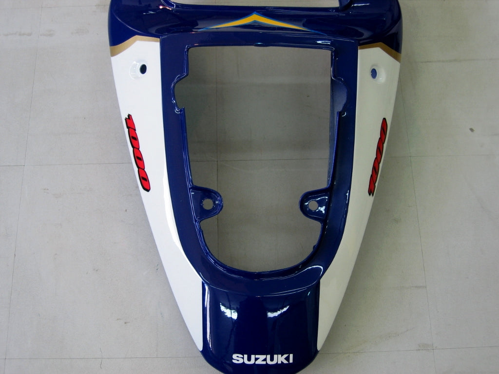 2000-2002 Suzuki GSXR 1000 Yellow & Blue Corona GSXR Racing Amotopart Fairings