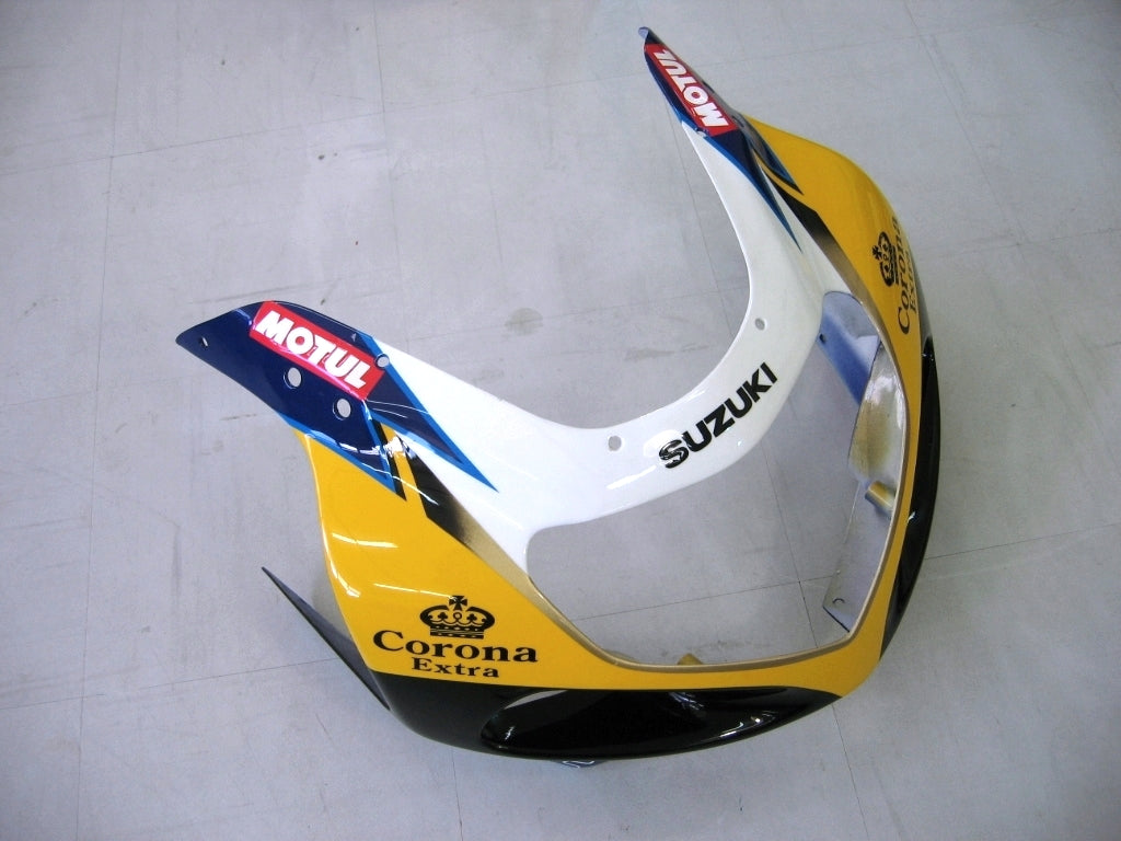 2000-2002 Suzuki GSXR 1000 Yellow & Blue Corona GSXR Racing Amotopart Fairings