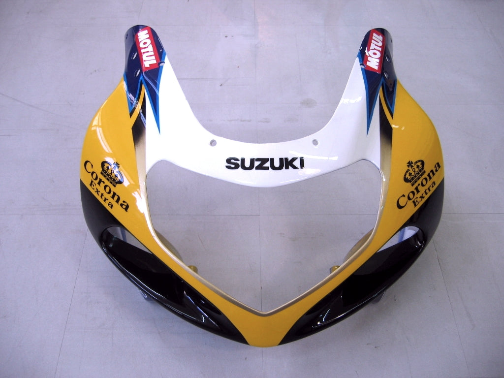 2000-2002 Suzuki GSXR 1000 Yellow & Blue Corona GSXR Racing Amotopart Fairings