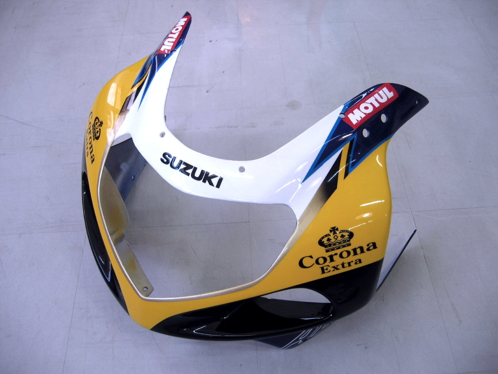 2000-2002 Suzuki GSXR 1000 Yellow & Blue Corona GSXR Racing Amotopart Fairings