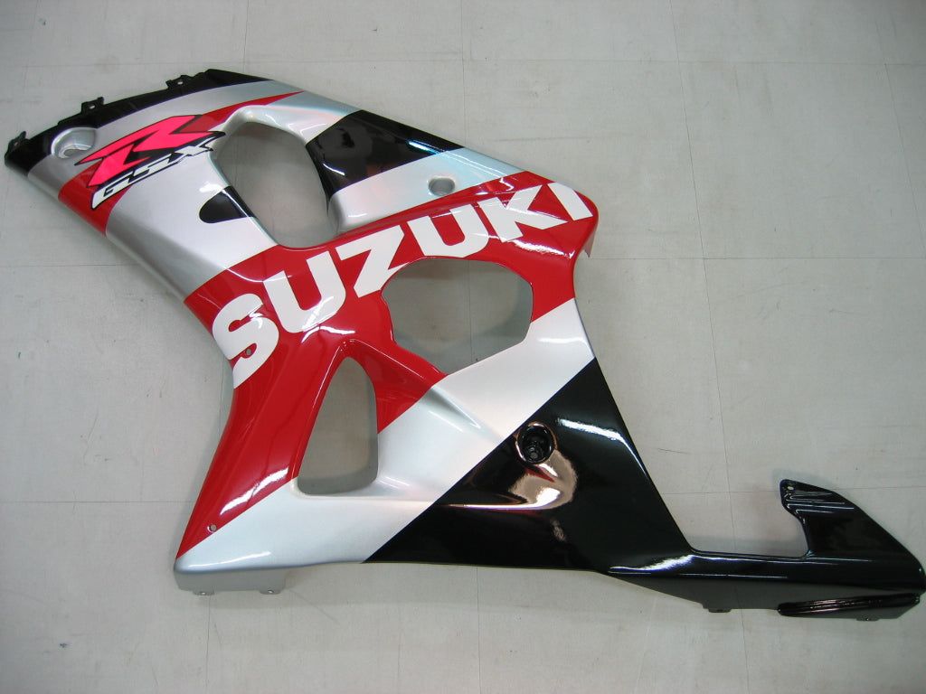 2000-2002 Suzuki GSXR 1000 Black & Red GSXR Racing Amotopart Fairings