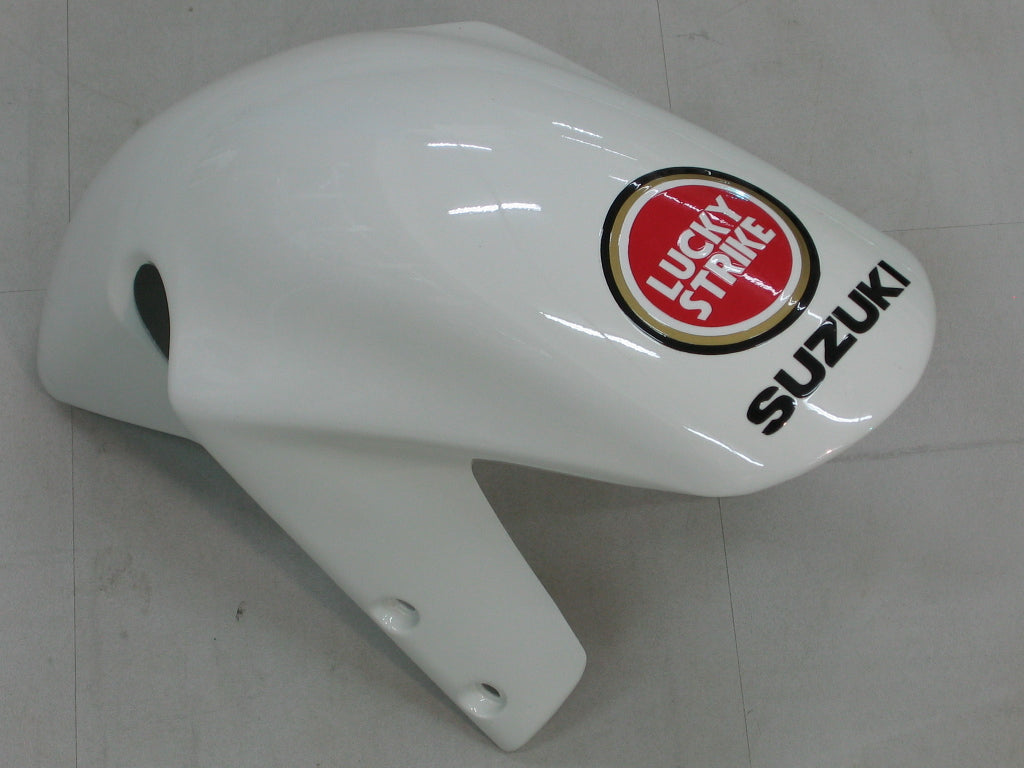 2000-2002 Suzuki GSXR 1000 White & Red Lucky Strike Racing Amotopart Fairings