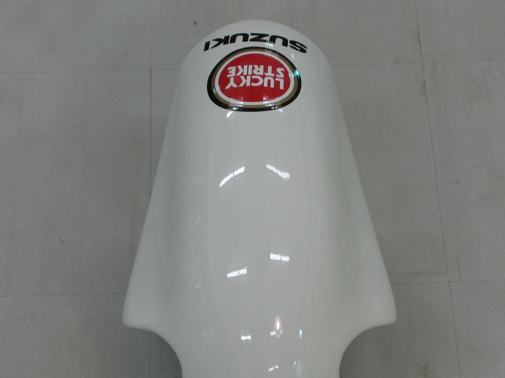 2000-2002 Suzuki GSXR 1000 White & Red Lucky Strike Racing Amotopart Fairings