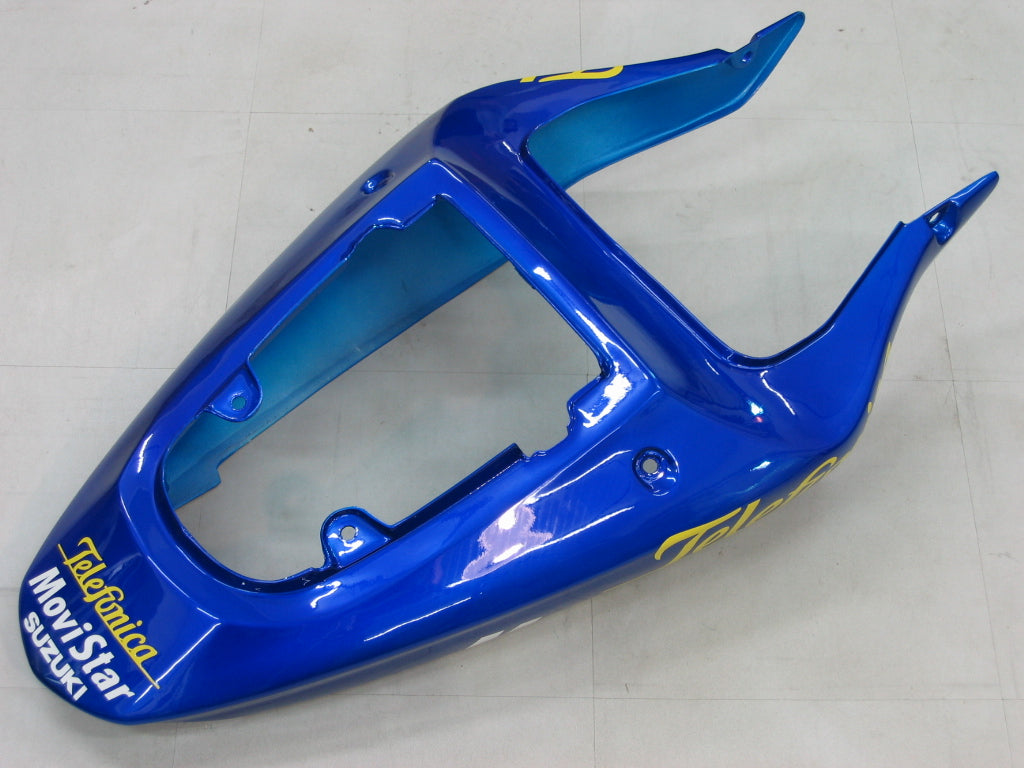 2000-2002 Suzuki GSXR 1000 Blue Movistar Racing Amotopart Fairings