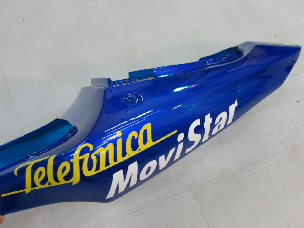 2000-2002 Suzuki GSXR 1000 Blue Movistar Racing Amotopart Fairings