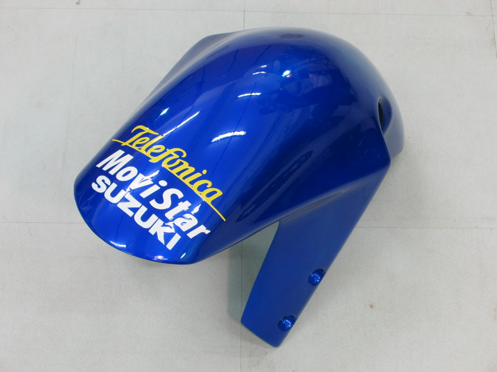 2000-2002 Suzuki GSXR 1000 Blue Movistar Racing Amotopart Fairings