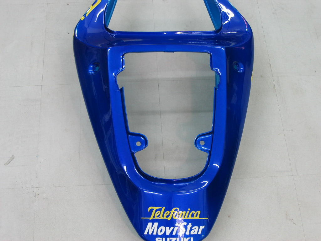 2000-2002 Suzuki GSXR 1000 Blue Movistar Racing Amotopart Fairings