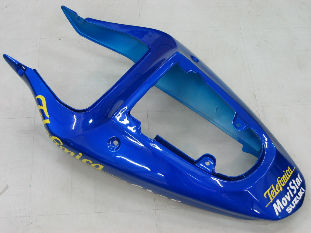 2000-2002 Suzuki GSXR 1000 Blue Movistar Racing Amotopart Fairings