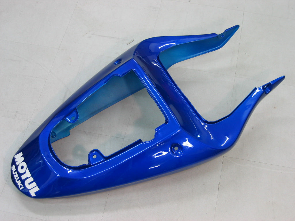 2000-2002 Suzuki GSXR 1000 Blue & White Motul Racing Amotopart Fairings