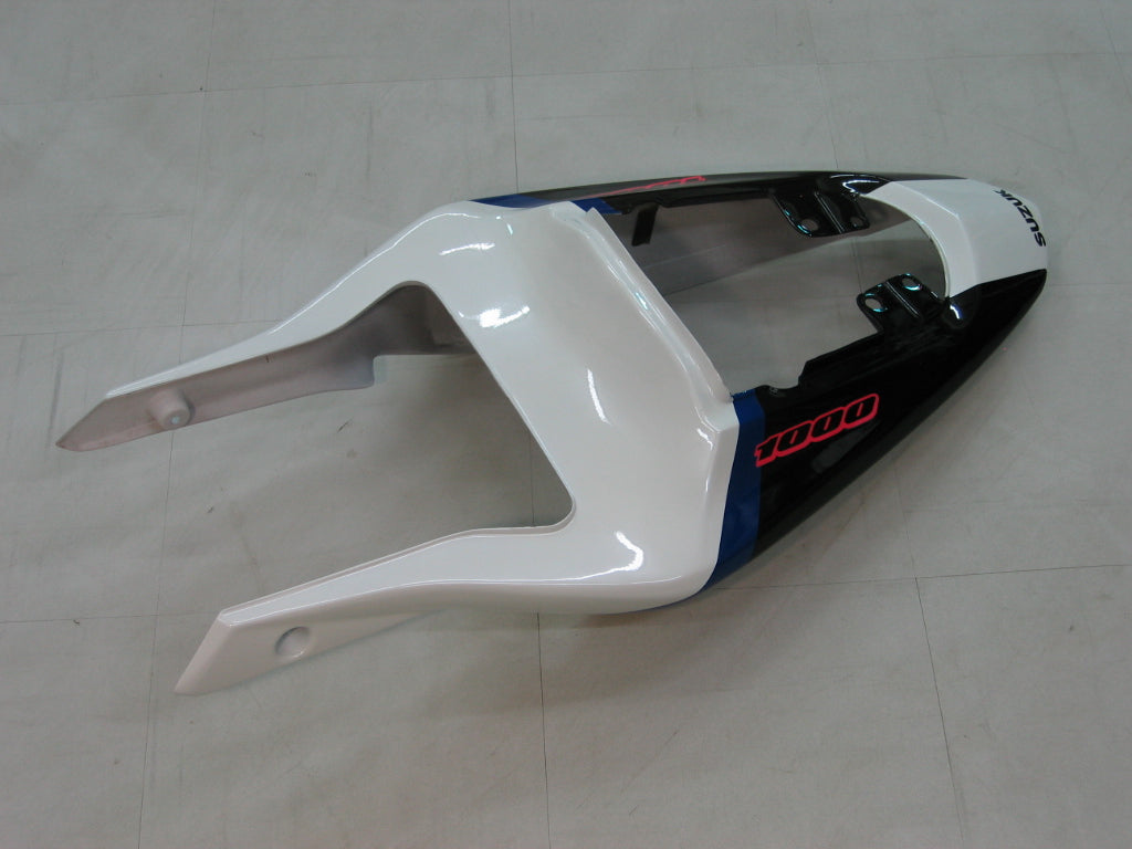 2003-2004 Suzuki GSXR 1000 White & Blue GSXR Racing Amotopart Fairings