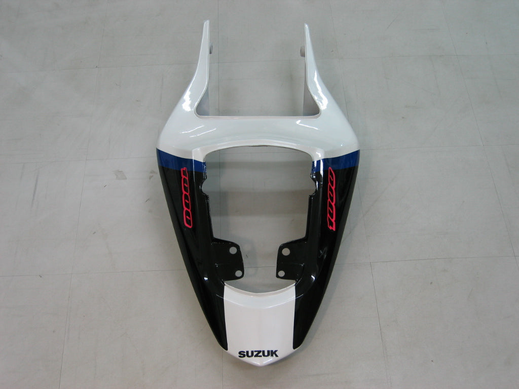 2003-2004 Suzuki GSXR 1000 White & Blue GSXR Racing Amotopart Fairings