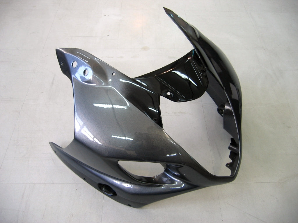 2003-2004 Suzuki GSXR 1000 Silver & Black GSXR Racing Amotopart Fairings