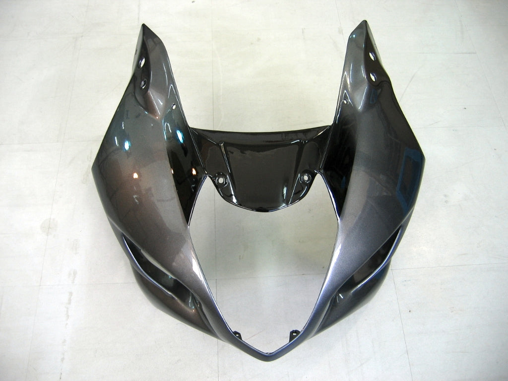 2003-2004 Suzuki GSXR 1000 Silver & Black GSXR Racing Amotopart Fairings