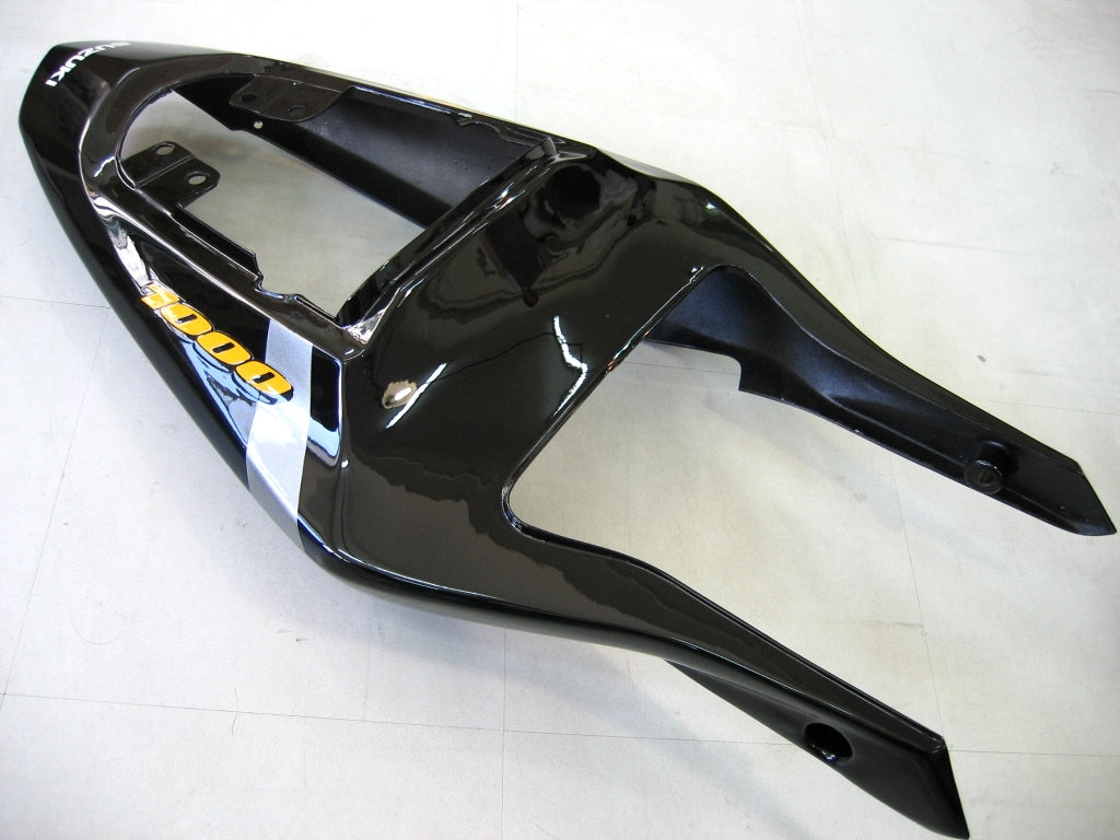 2003-2004 Suzuki GSXR 1000 Silver & Black GSXR Racing Amotopart Fairings