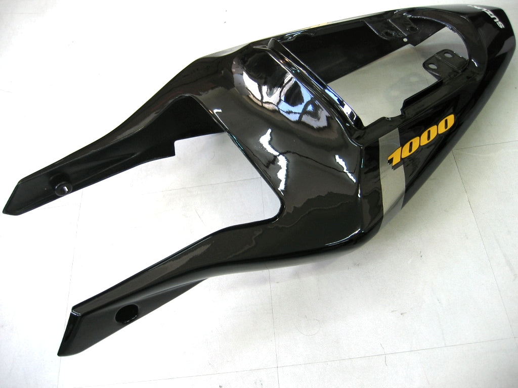 2003-2004 Suzuki GSXR 1000 Silver & Black GSXR Racing Amotopart Fairings