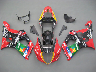 For GSXR1000 2003-2004 Bodywork Fairing Multi-Color ABS Injection Molded Plastics Set