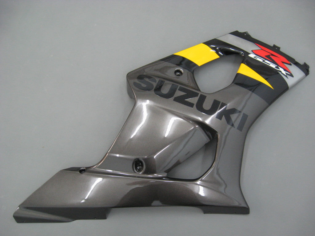 2003-2004 Suzuki GSXR 1000 Yellow & Black GSXR Racing Amotopart Fairings