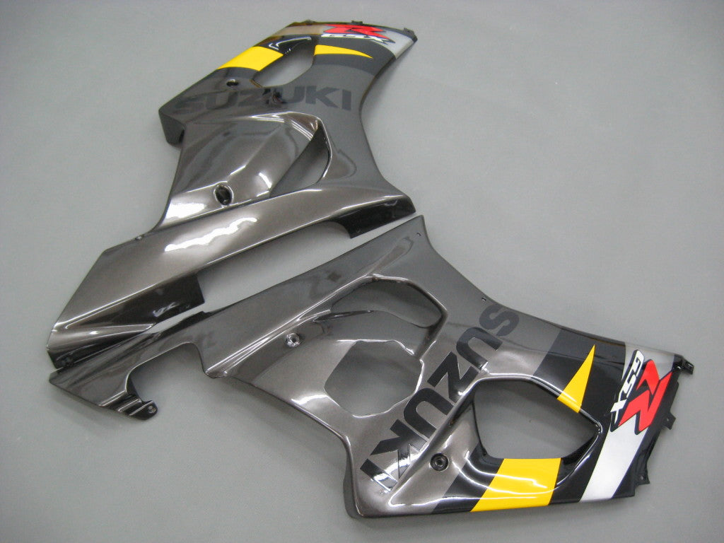 2003-2004 Suzuki GSXR 1000 Yellow & Black GSXR Racing Amotopart Fairings