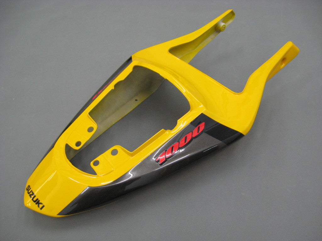 2003-2004 Suzuki GSXR 1000 Yellow & Black GSXR Racing Amotopart Fairings