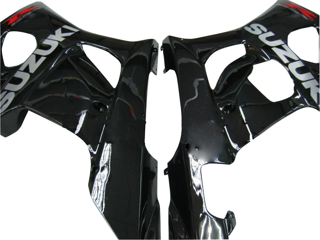 2003-2004 Suzuki GSXR 1000 Black Suzuki Racing Amotopart Fairings