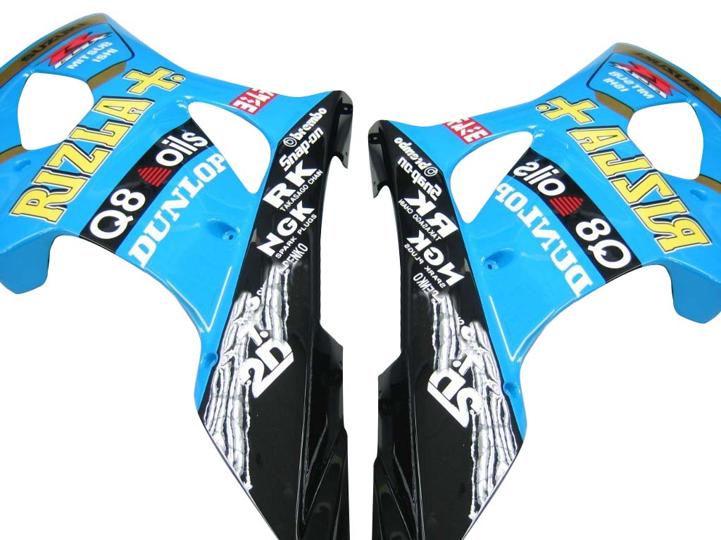 2003-2004 Suzuki GSXR 1000 Blue Rizla Suzuki Racing Amotopart Fairings