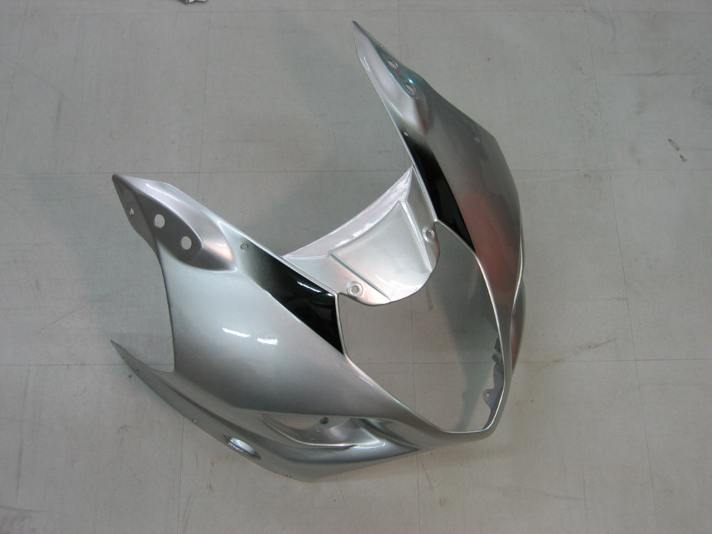 2003-2004 Suzuki GSXR 1000 Silver GSXR Racing Amotopart Fairings