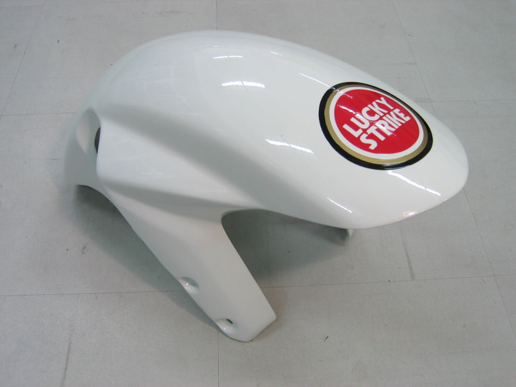 2003-2004 Suzuki GSXR 1000 White & Red Lucky Strike Racing Amotopart Fairings