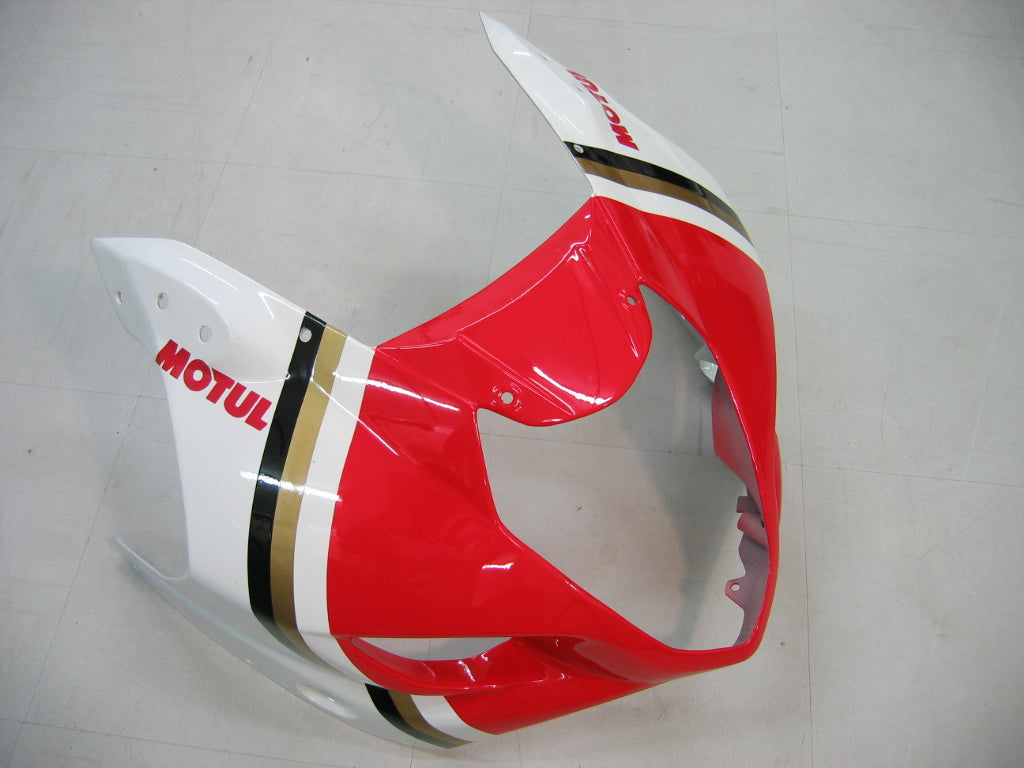 2003-2004 Suzuki GSXR 1000 White & Red Lucky Strike Racing Amotopart Fairings