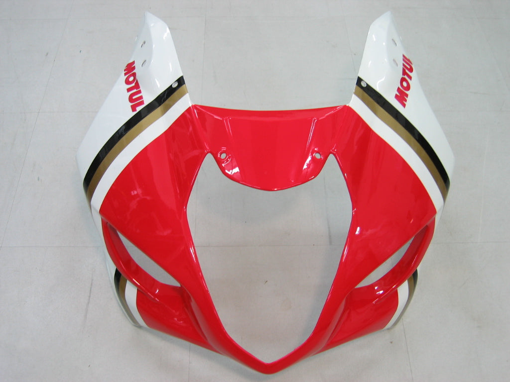 2003-2004 Suzuki GSXR 1000 White & Red Lucky Strike Racing Amotopart Fairings