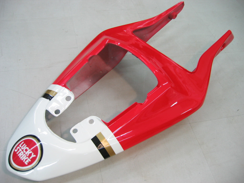 2003-2004 Suzuki GSXR 1000 White & Red Lucky Strike Racing Amotopart Fairings