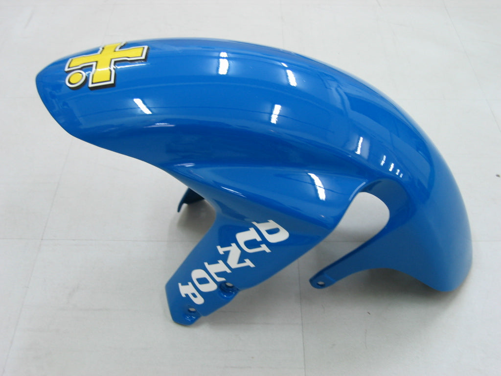 2003-2004 Suzuki GSXR 1000 Blue Rizla Racing Amotopart Fairings