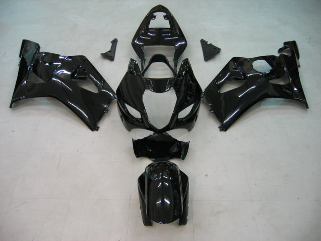 2003-2004 Suzuki GSXR 1000 All Black Suzuki Racing Amotopart Fairings