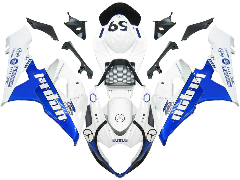 Generic Fit For Suzuki GSXR1000 (2005-2006) Bodywork Fairing ABS Injection Molded Plastics Set 25 Style