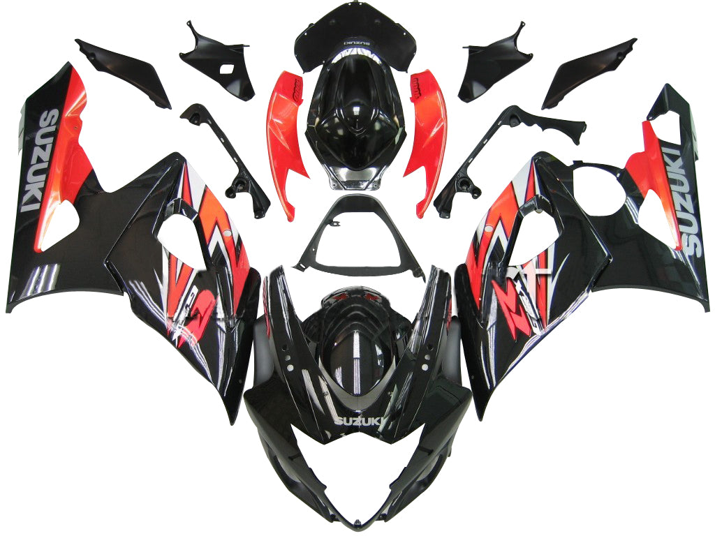 Generic Fit For Suzuki GSXR1000 (2005-2006) Bodywork Fairing ABS Injection Molded Plastics Set 25 Style