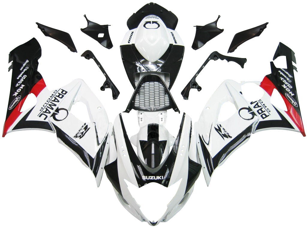 Generic Fit For Suzuki GSXR1000 (2005-2006) Bodywork Fairing ABS Injection Molded Plastics Set 25 Style