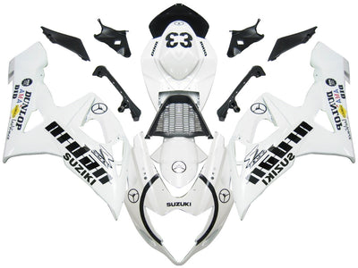 Generic Fit For Suzuki GSXR1000 (2005-2006) Bodywork Fairing ABS Injection Molded Plastics Set 25 Style