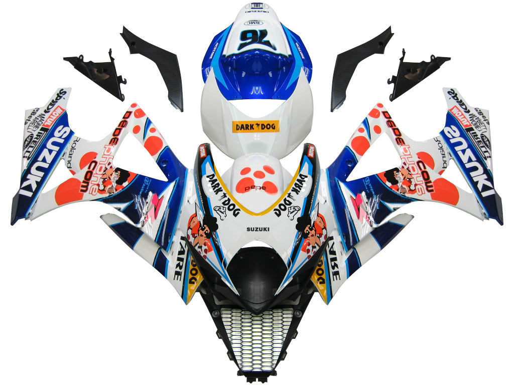 Generic Fit For Suzuki GSXR1000 (2007-2008) Bodywork Fairing ABS Injection Molded Plastics Set 31 Style